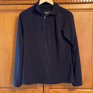Eddie Bauer women’s quarter zip fleece top
